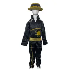EKOL TACTICA MILITAR - Traje Caporal Niño Incluye Sombrero Traje Tipico Fiestas