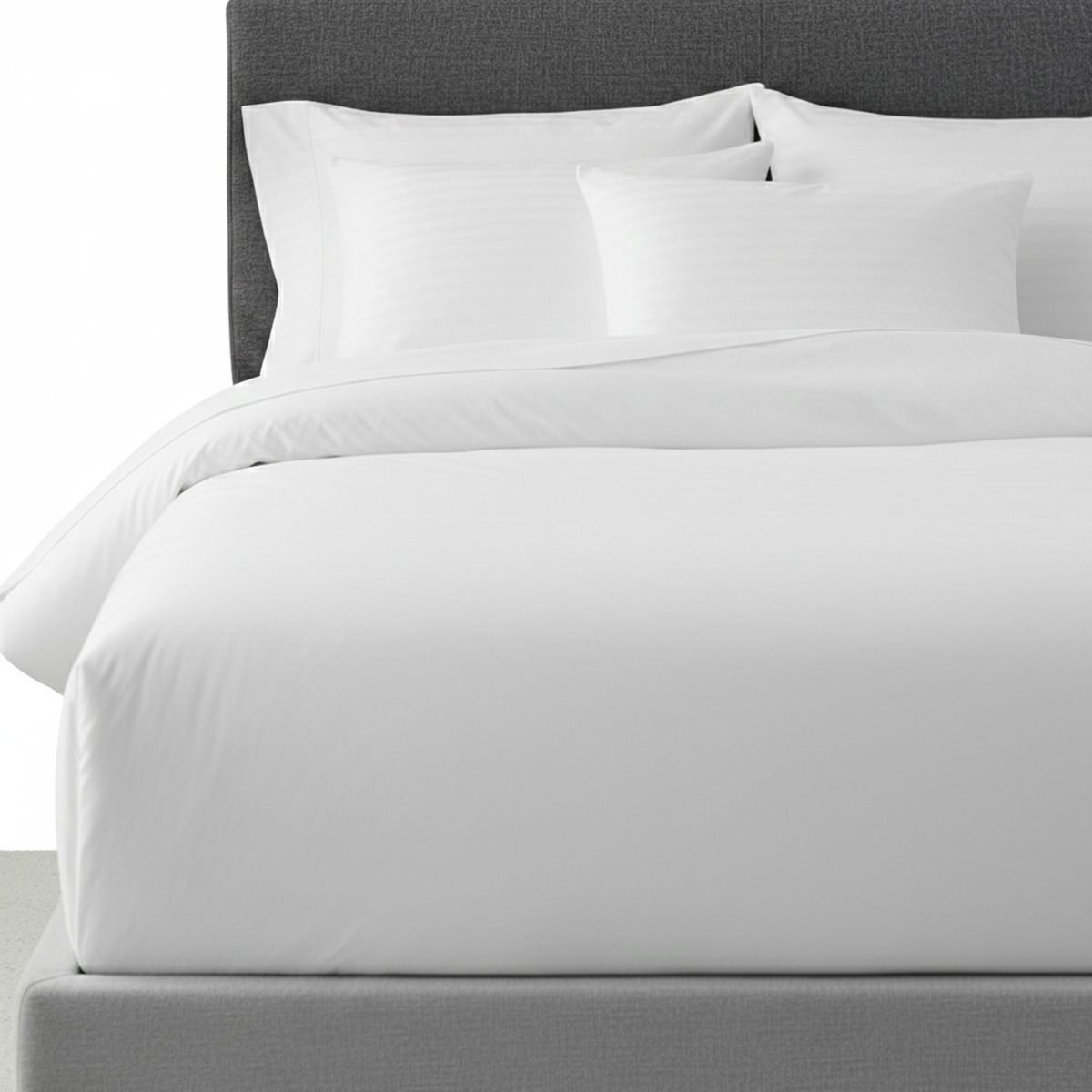 TEXTIL SUPER - FUNDA PLUMÓN 200 HILOS BLANCO CON ALETA 1 PLAZA