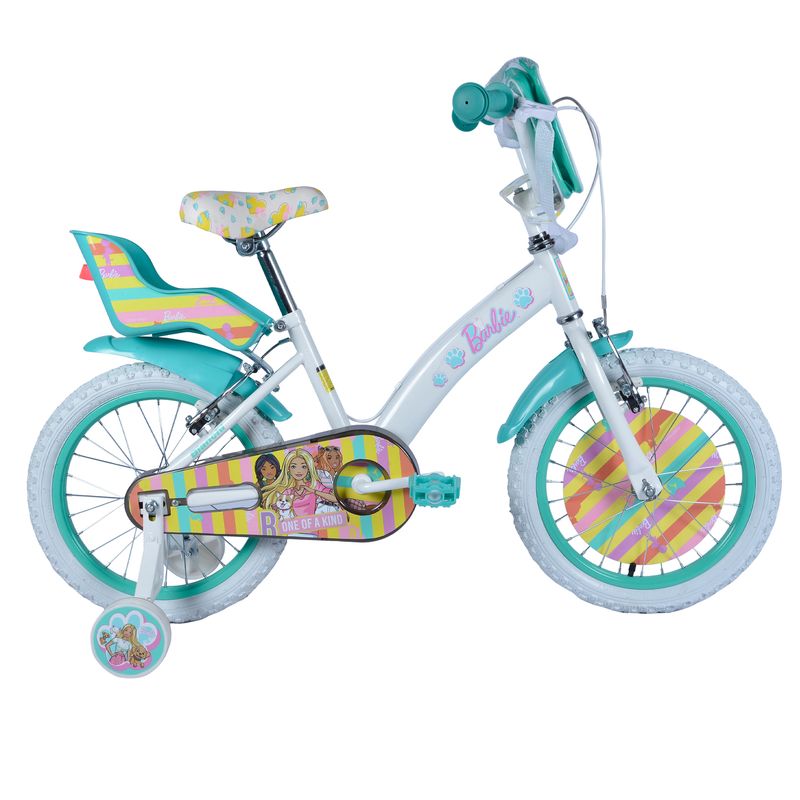 BARBIE - BICICLETA BARBIE 16 BLANCO