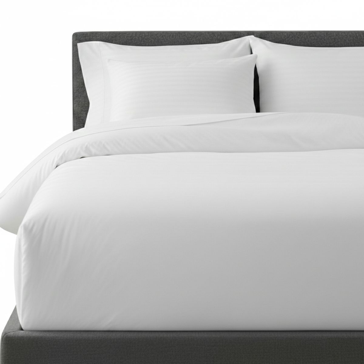 TEXTIL SUPER - FUNDA PLUMÓN 300 HILOS BLANCO CON ALETA 1 PLAZA