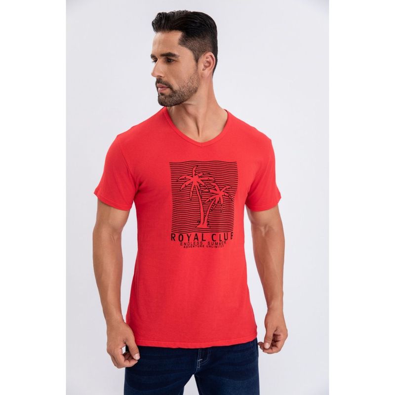 LIKE SHOP - Polera Hombre Algodón Manga Corta Cuello Polo Diseños 6260