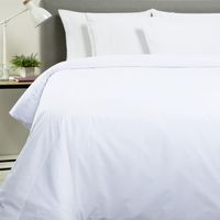 FUNDA PLUMÓN 200 HILOS BLANCO CON ALETA 1,5 PLAZAS