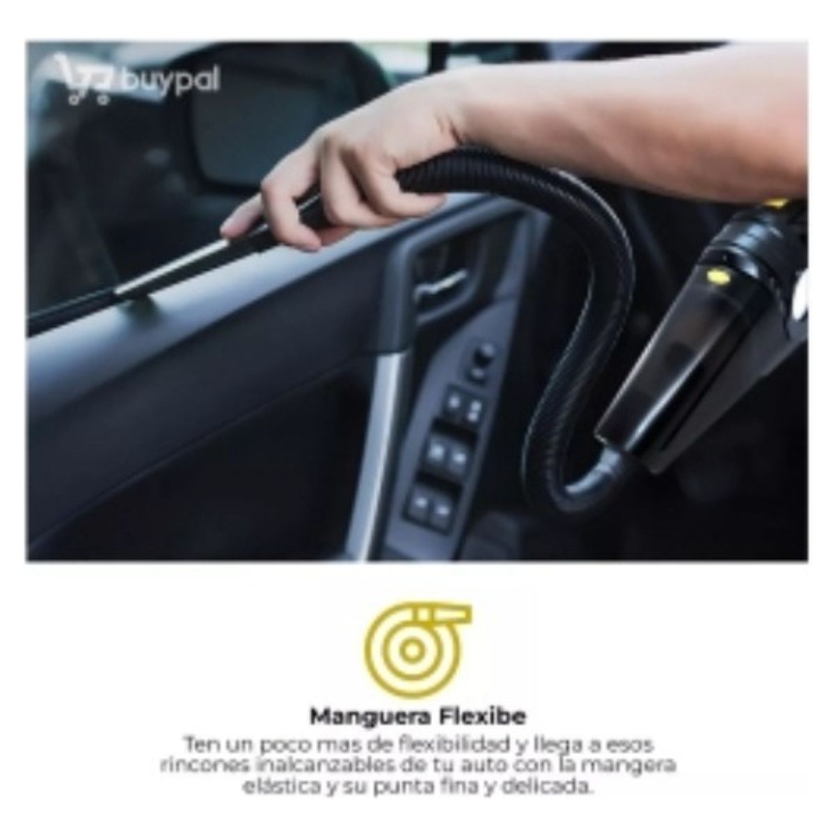 ANYHOGAR - Aspiradora Inflador Compresor 2 En 1 Para Auto