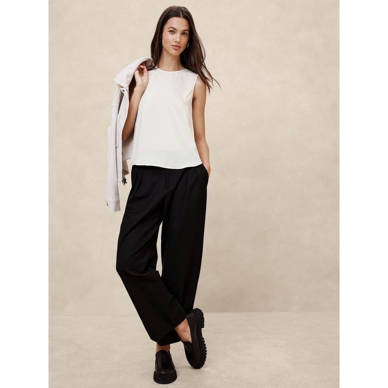 BANANA REPUBLIC - Blusa Mujer Shell Tank Blanco Banana Republic