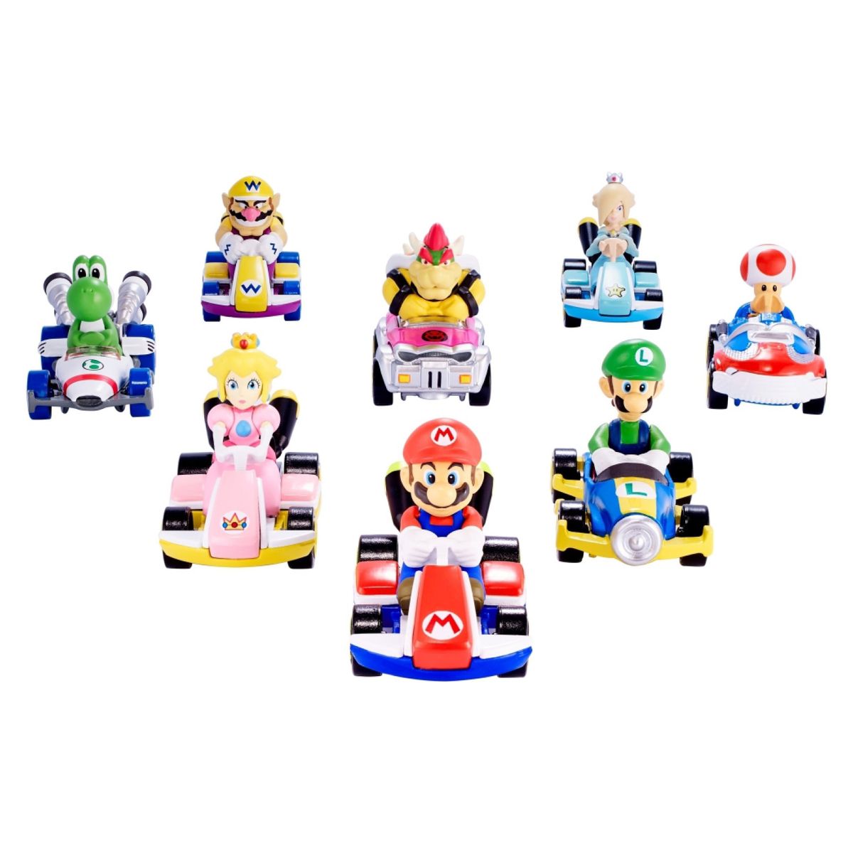 HOT WHEELS - Hot Wheels Auto Con Personaje De Mario Kart