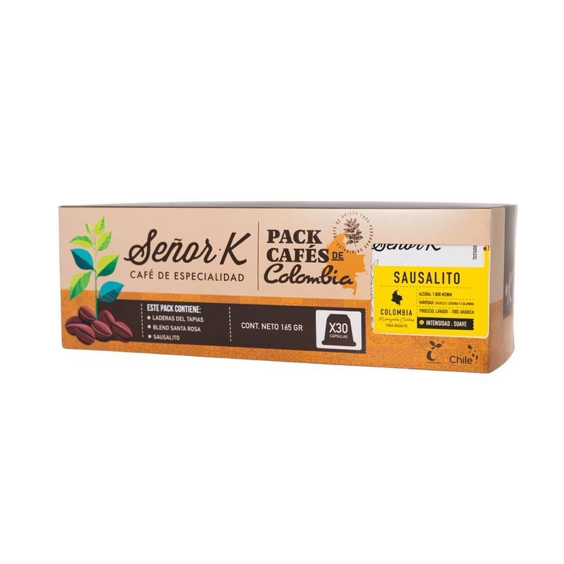 SEÑOR K - Pack Cápsulas de Colombia 30 unidades