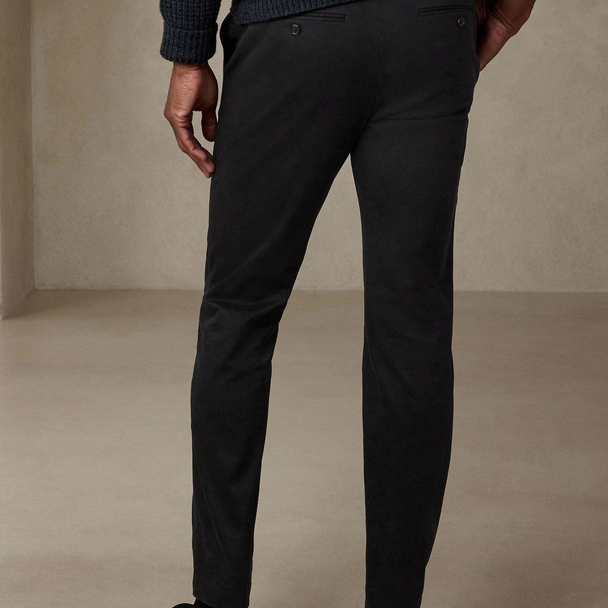 BANANA REPUBLIC - Pantalón Hombre Slim Rapid Movement Chino Café Banana Republic
