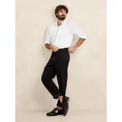 BANANA REPUBLIC - Camisa Hombre St Casual Linen Castello Blanco