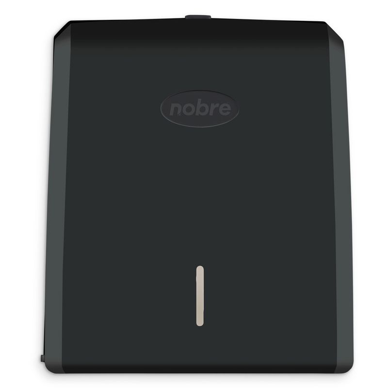 NOBRE - Dispensador Para Toalla Interfoliada Corto Negro New Clássic