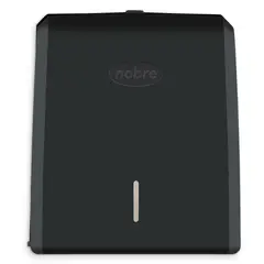 NOBRE - Dispensador Para Toalla Interfoliada Corto Negro New Clássic