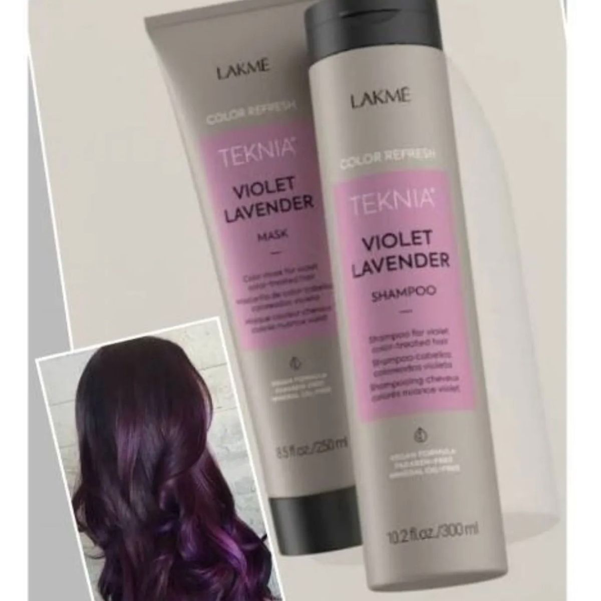 LAKME - Shampoo Lakme Teknia Color Refresh Violet Lavender 300ml