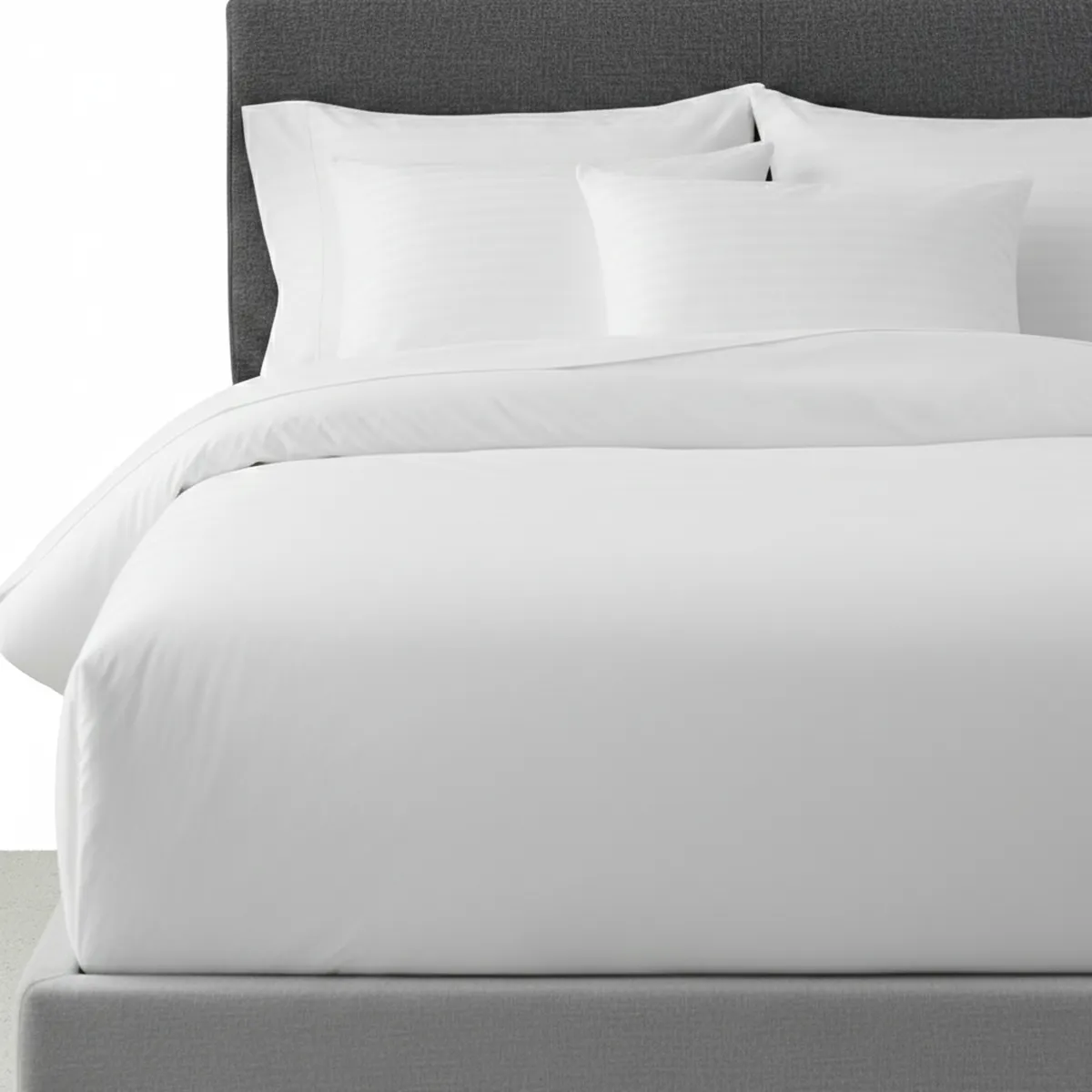 TEXTIL SUPER - FUNDA PLUMÓN 200 HILOS BLANCO CON ALETA KING