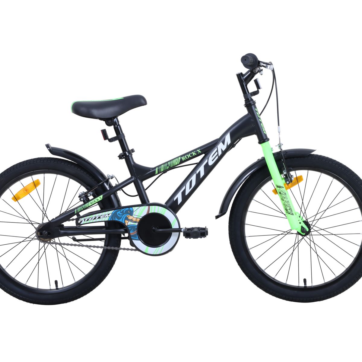 TOTEM - BICICLETA TOTEM INFANTIL ARO 20 ROCK-X NEGRO