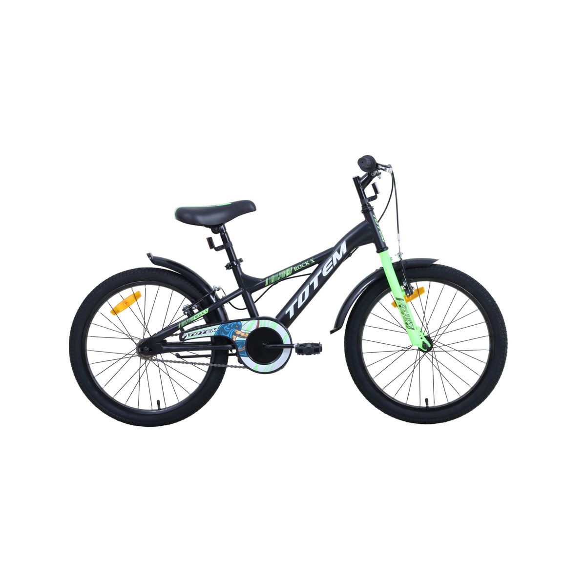 TOTEM - BICICLETA TOTEM INFANTIL ARO 20 ROCK-X NEGRO
