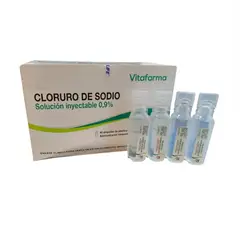 GENERICO - SUERO FISIOLÓGICO 20ML 0,9% CAJA 40 UNIDADES