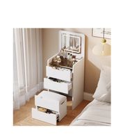 Tocador De Lujo Con Espejo Y Luz Incorporada Y Taburete SA-25