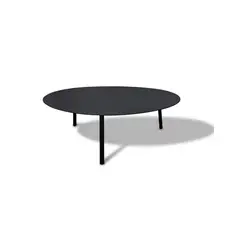 TODO TERRAZA - Set Mesas de Terraza ovaladas Negro