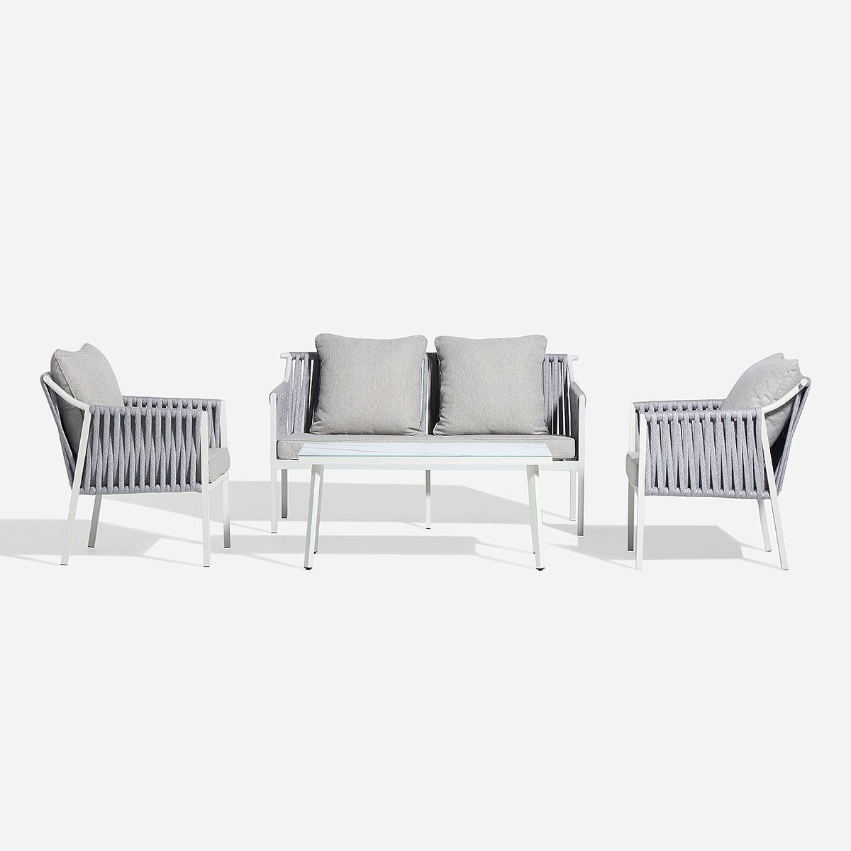 ROSEN - Set de Living de Terraza Lokev 4 Piezas