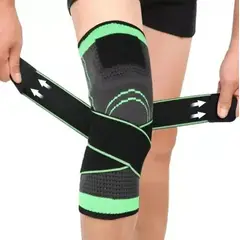 GENERICO - Rodillera Elastica Compresion Gym Correr Deportes Ortopedica