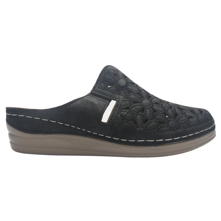 Sandalia Mujer Negro Casual Musa-5 Negro 35