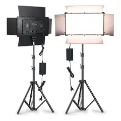 GENERICO - Kit Profesional Luz Relleno Con Trípode Reflector