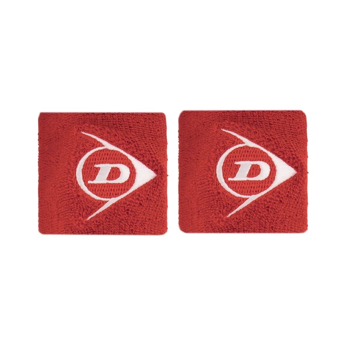 DUNLOP - Muñequera Dunlop Corta Roja X2 Tenis Padel
