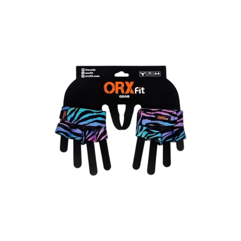 ORXFIT - GUANTES PESAS GRABS  COLOR CEBRA MUJER - ORXFIT