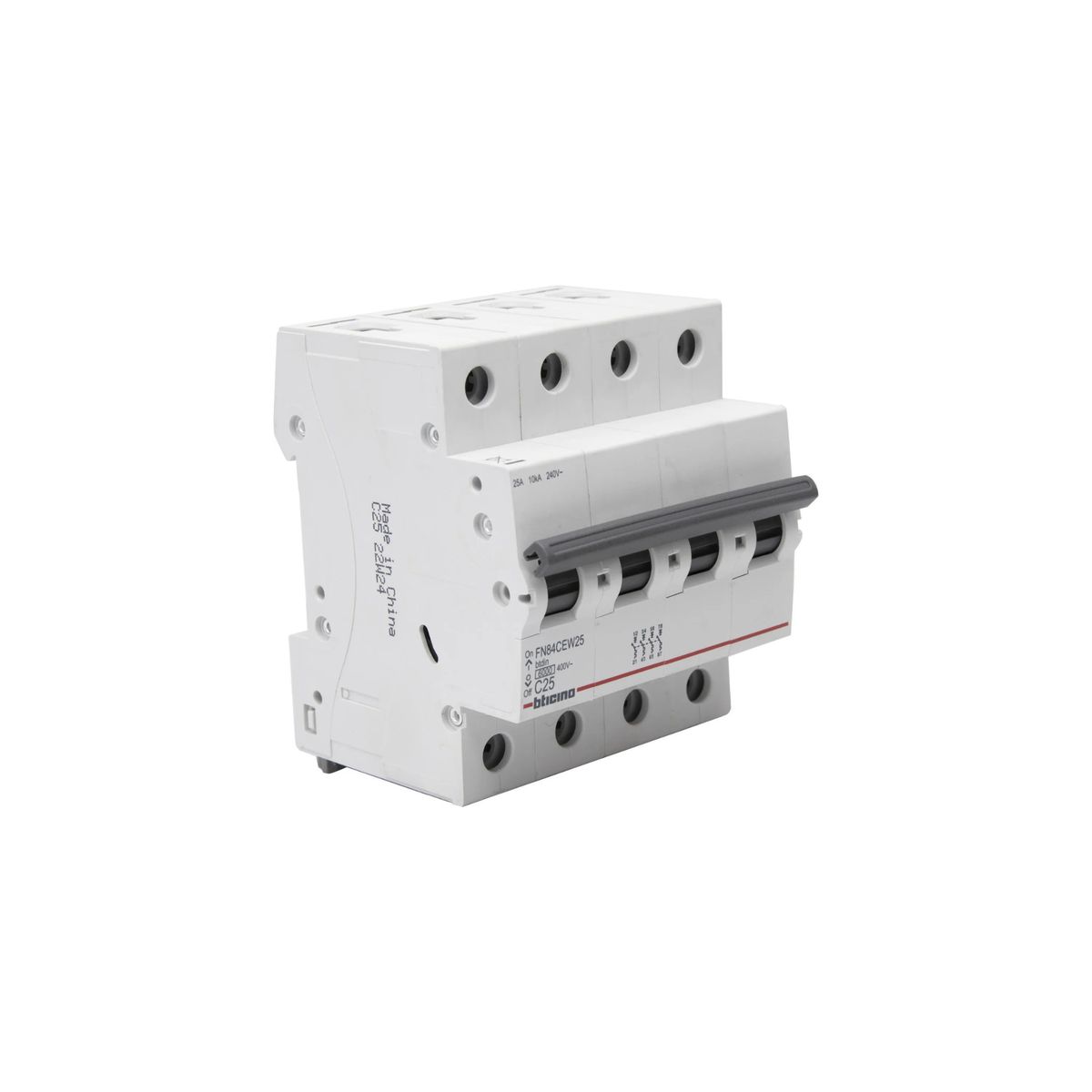 BTICINO - Automatico 4x25A 230400V curva C 6kA