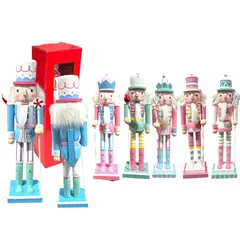 GENERICO - Cascanueces Madera Soldado De Navidad 30cm-1206739