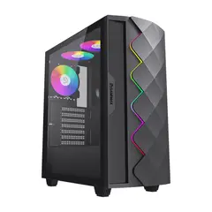 GAMEMAX - DIAMOND CP Black Gabinete ATX ARGB