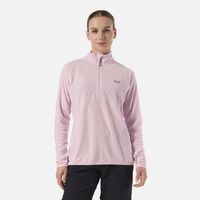 Polerón Mujer Jacaranda Nano-F 1/4 Zip Rosa Claro
