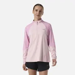LIPPI - Polerón Mujer Puerto Trucco 1/4 Zip Rosa