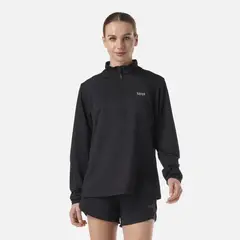 LIPPI - Polerón Mujer Puerto Trucco 1/4 Zip Negro