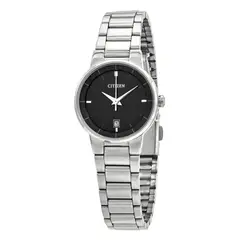 CITIZEN - RELOJ EU6010-53E QUARTZ MUJER PLATEADO DIAL NEGRO