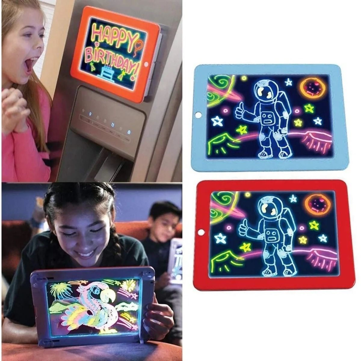 GENERICO - Pizarra Magica Para Niños Pizarra Didactica Para Dibujo