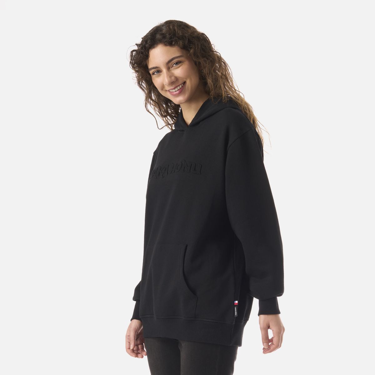 HAKA HONU - Polerón Mujer Motomami Hoody Negro Haka Honu