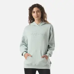 HAKA HONU - Polerón Mujer Motomami Hoody Gris Claro