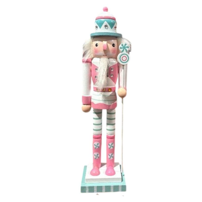 GENERICO - Cascanueces Madera Soldado De Navidad 30cm-1206739