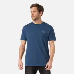 LIPPI - Polera Hombre Ulmo T-Shirt Azul Oscuro