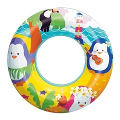 GENERICO - Flotador Aro Inflable Playa Piscina Bestway 51 Cm 60kg