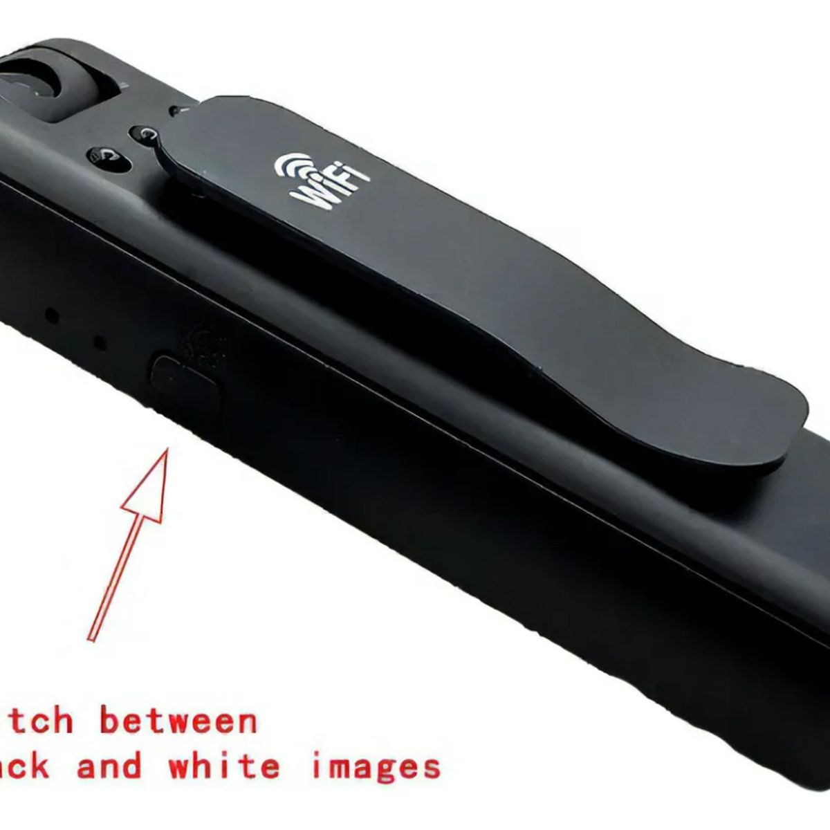 GENERICO - Videocámara Wifi Visión Nocturna Recargable Cámara Video Hd