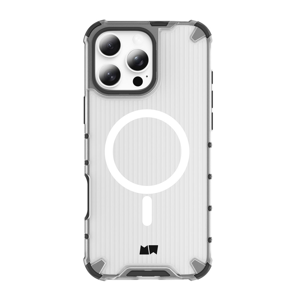KBOD - Carcasa Mowo Magnetic Para iPhone 15 Pro Max Blanco