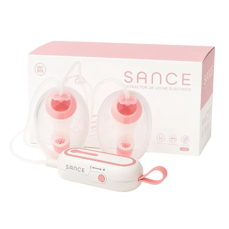 SANCE - Extractor Leche Electrico Doble Sance Saca Leche Inalambrico