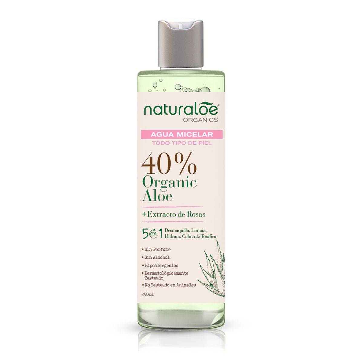NATURALOE - Agua Micelar Naturaloe 250ml