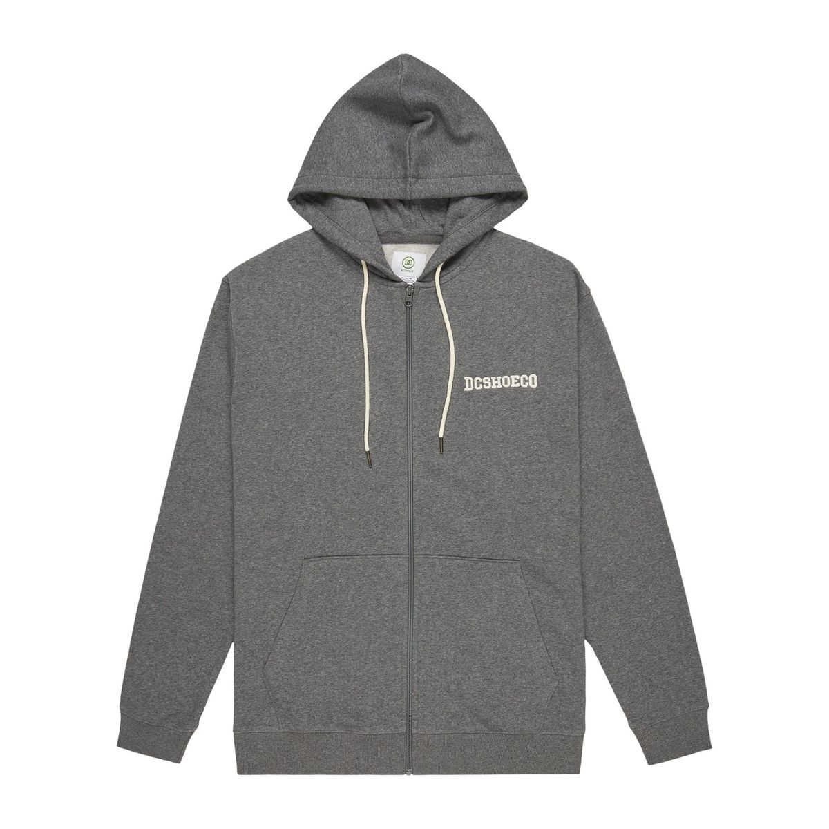 DC SHOES - Poleron Hombre Baseline Gris DC