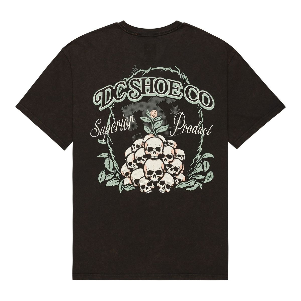 DC SHOES - Polera Hombre Outgrow Negro DC