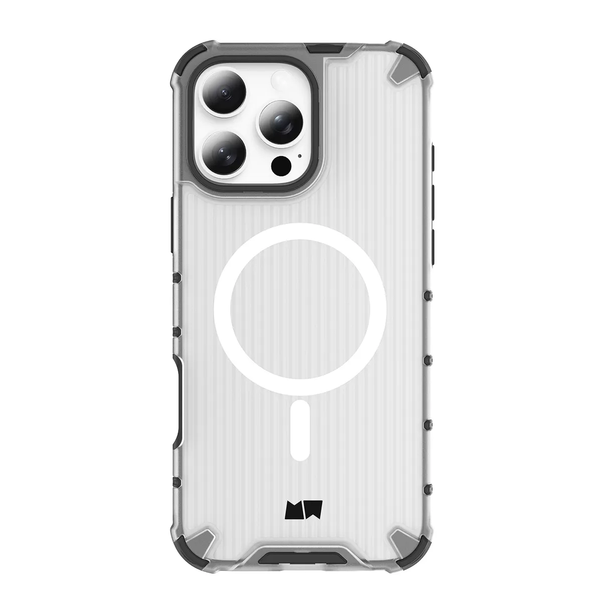 KBOD - Carcasa Mowo Magnetic Para iPhone 16 Pro Blanco