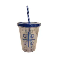 PONTIFICIA UNIVERSIDAD CATOLICA DE CHILE - Vaso Doble Pared 12Oz Universidad Católica
