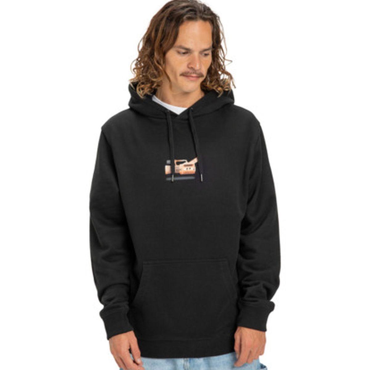 DC SHOES - Polerón Hombre Handycam Negro DC