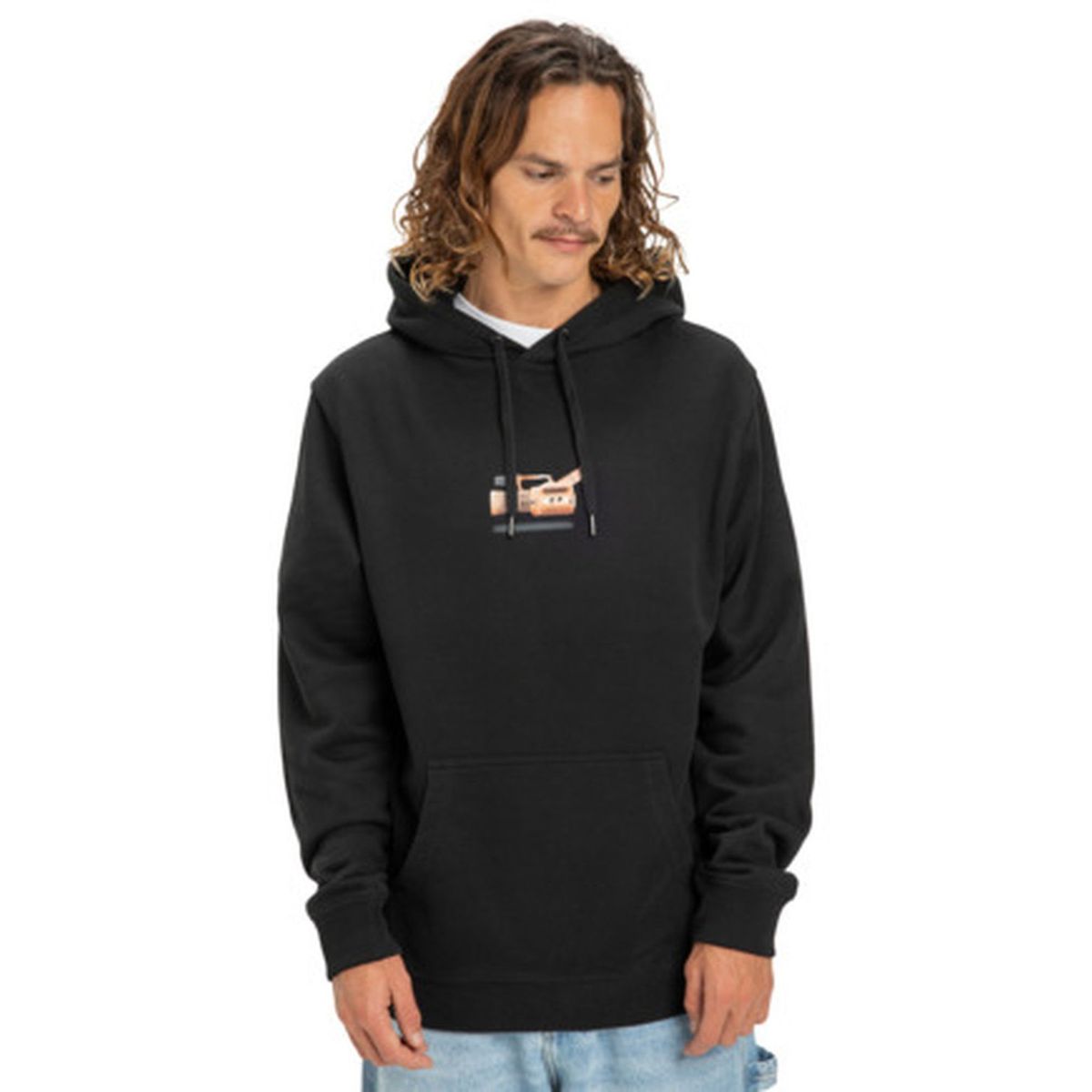 DC SHOES - Polerón Hombre Handycam Negro DC